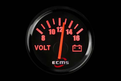 Вольтметр для лодки ECMS CMV2-BS-8-16