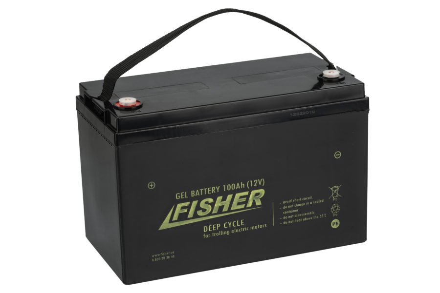 Аккумулятор для лодочного электромотора Fisher 100AH GEL