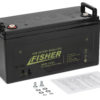 Лодочный электромотор Fisher 55 + два аккумулятора Fisher 80AH AGM 17633