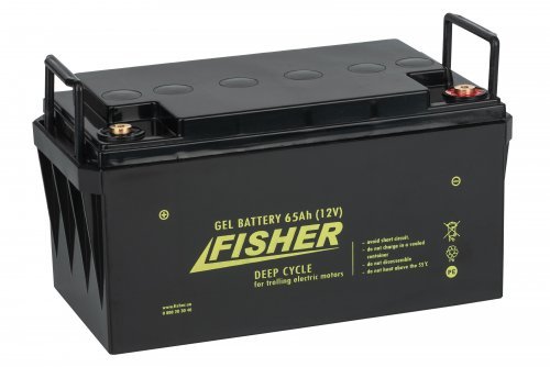 Аккумулятор для лодочного электромотора Fisher 65AH GEL F