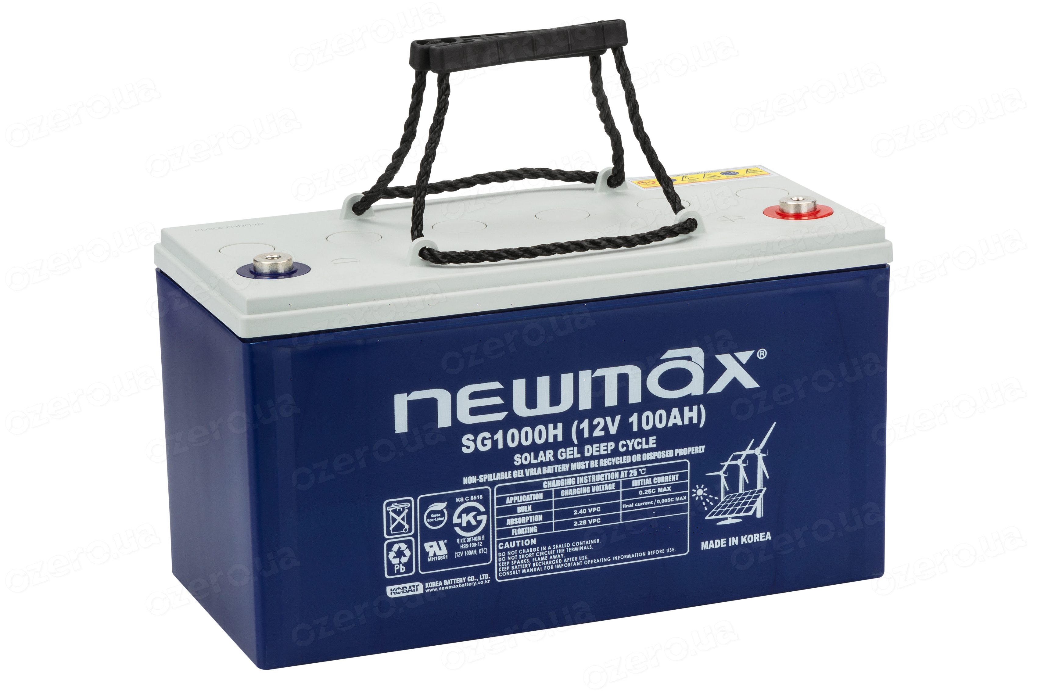  Аккумулятор для лодочного электромотора Newmax SG 1000H в .