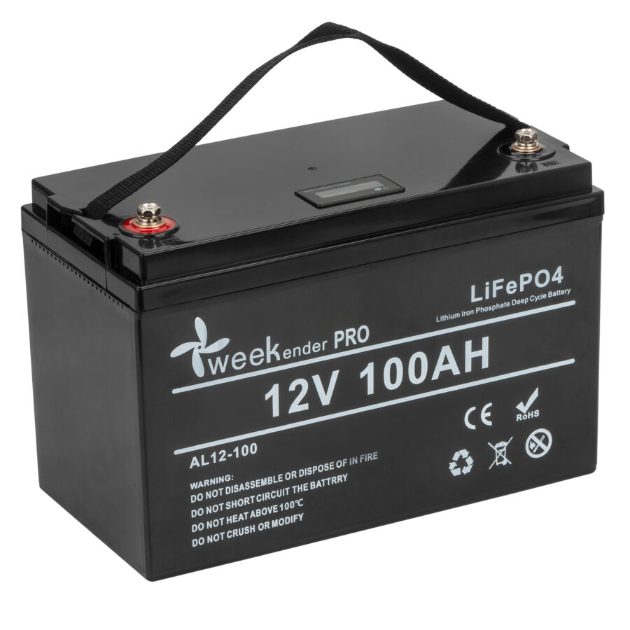Литий-ферумный аккумулятор Weekender PRO LiFeP04 AL 12-100