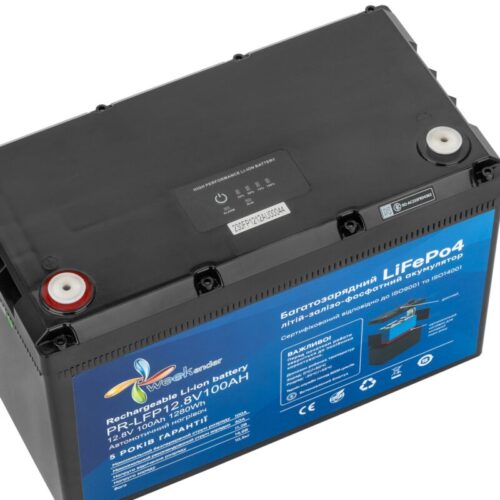 Литий-ферумный аккумулятор Weekender PR-LFP12.8V100AH с подогревом