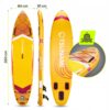 Надувная SUP доска 11.6 Tsunami PRO T11 (P-5905973405584) 57284