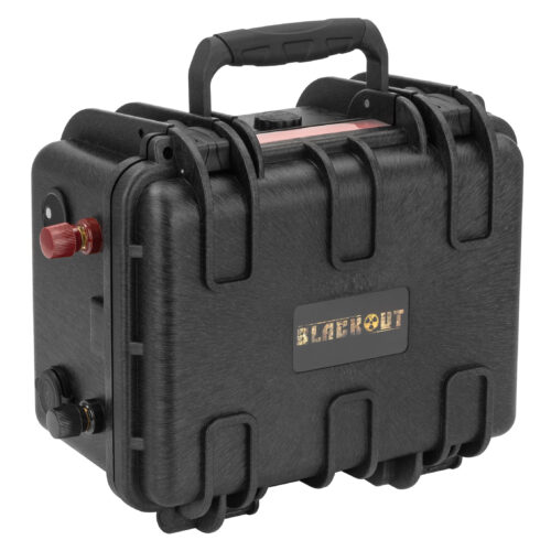 Литий-ферумный аккумулятор Blackout 100 Ah 12.8V с кейсом IP67