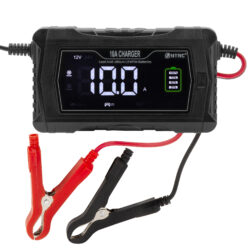 Зарядное устройство для автомобильных аккумуляторов 12-24V с быстрой зарядкой HT-RC 10A (BLACK)